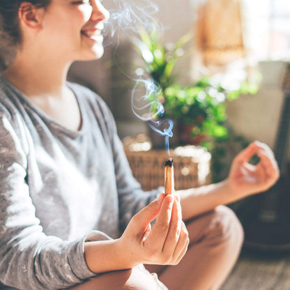 Palo Santo - Incense Sticks for Stress Relief, Spiritual Cleansing, Home Purification, Healing, Meditation, Gifts - Aromatic Holy Wood Incense - 100% Natural, Sustainable, Wild Harvested. (Pack of 12)